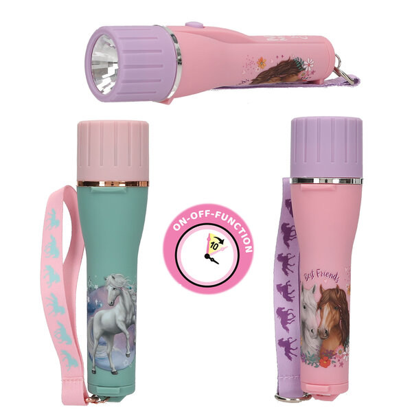 TOPModel Miss Melody Zaklamp met timer, div. kleuren