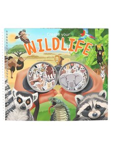 TOPModel Create Your Wild Life met flock stickers