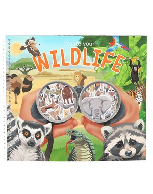 TOPModel Create Your Wild Life met flock stickers