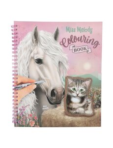 TOPModel Miss Melody Kleurboek met pailletten