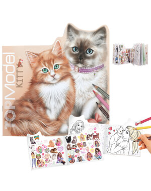 TOPModel Kleurboek Kitty