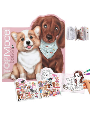 TOPModel Kleurboek Doggy