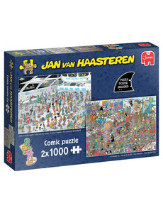 Jumbo Geef ons de ruimte & Net als in de film – 2×1000 stukjes