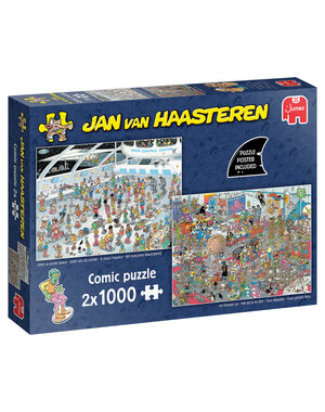 Jumbo Geef ons de ruimte & Net als in de film – 2×1000 stukjes