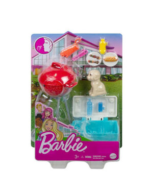 Mattel Barbie mini speelset Barbecue met hondje