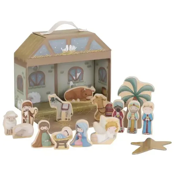Little Dutch Speelkoffer Kerststal