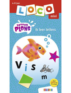 Zwijsen Loco Mini Letterplons - Ik leer letters