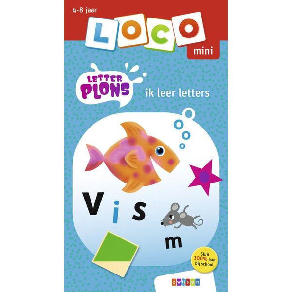 Zwijsen Loco Mini Letterplons - Ik leer letters