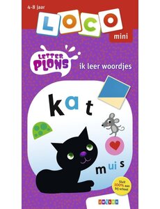 Zwijsen Loco Mini Letterplons - Ik leer woordjes