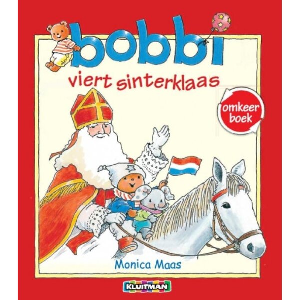 Kluitman Bobbi omkeerboek - Viert Sinterklaas en Kerst