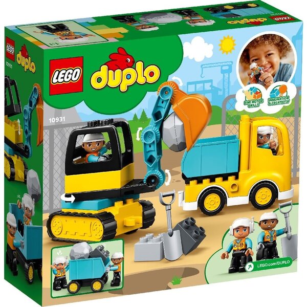 LEGO 10931 - Truck & Graafmachine met rupsbanden