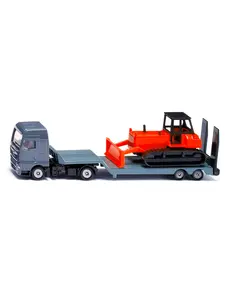 Siku 1762  - Vrachtwagen dieplader met bulldozer