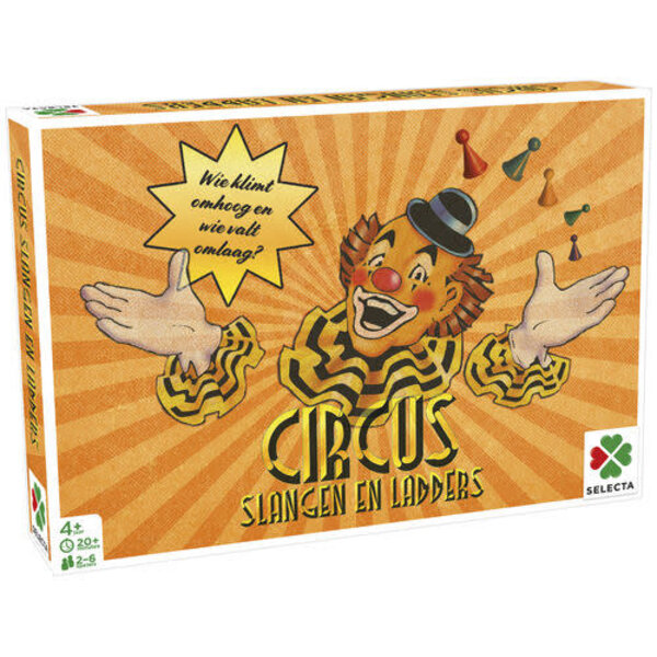 Selecta Spellen van toen - Circus/Slangen en Ladders