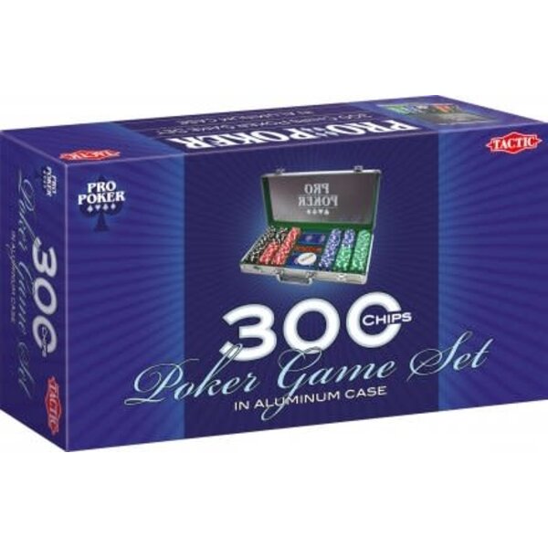 Tactic Pro Poker Set Case - 300 chips
