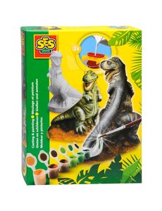 SES Gips gieten en schilderen Dinosaurus