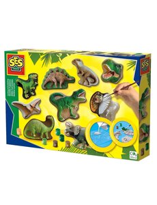 SES Gips gieten en schilderen Dinowereld