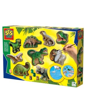 SES Gips gieten en schilderen Dinowereld