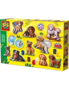 SES Gips gieten en schilderen Honden