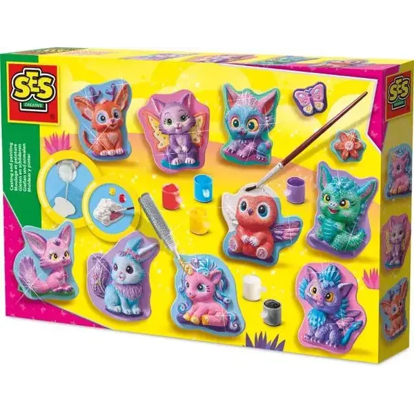 SES Gips gieten en schilderen Fantasiefiguren