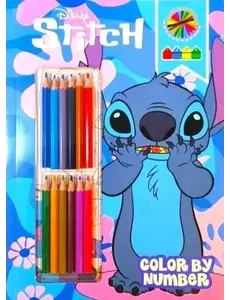  Kleuren op nummer met potloden Stitch