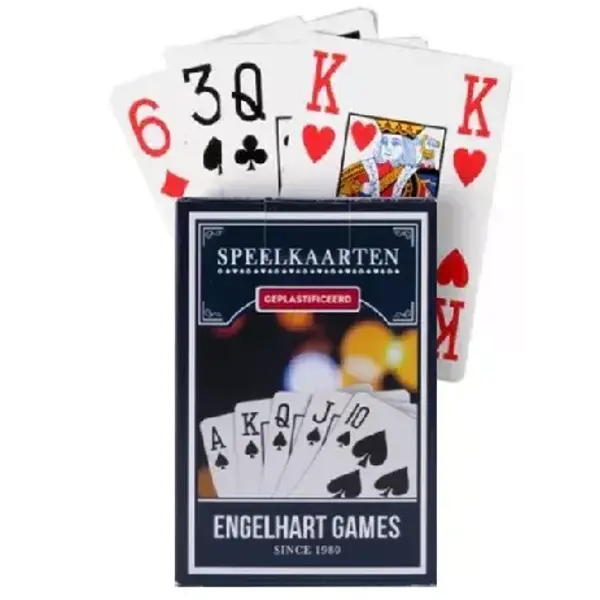 Longfield Speelkaarten Senior met grote cijfers