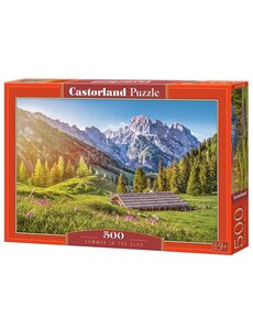 Castorland Zomer in de alpen - 500 stukjes