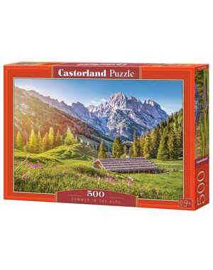 Castorland Zomer in de alpen - 500 stukjes