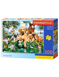 Castorland Summer Pals - zomervrienden - 200 stukjes