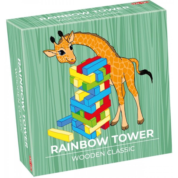 Tactic Trendy rainbow Tower (kleurentoren)