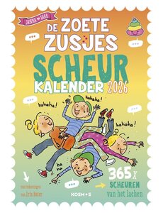  De Zoete Zusjes moppen scheurkalender