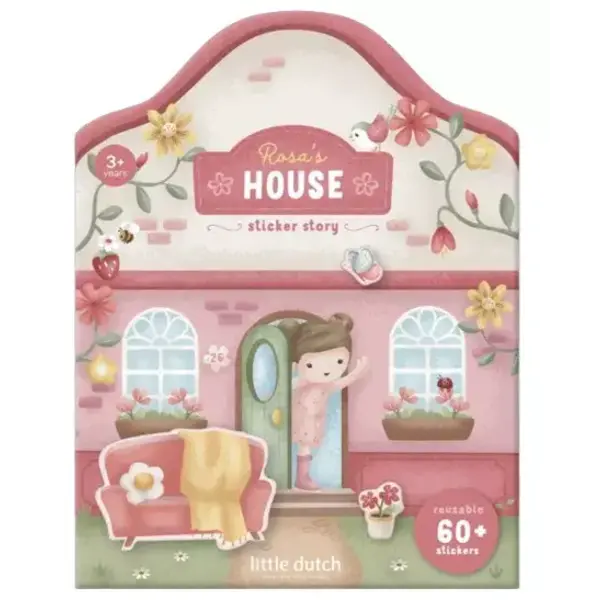 Little Dutch Rosa's Huis stickerboek