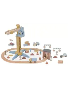 Little Dutch Kraanset met treinbaan