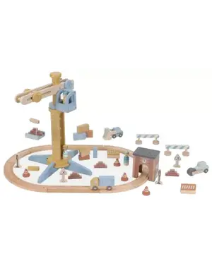 Little Dutch Kraanset met treinbaan