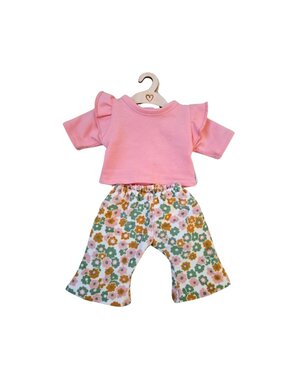 Hollie Kledingset Pansy flowerpower