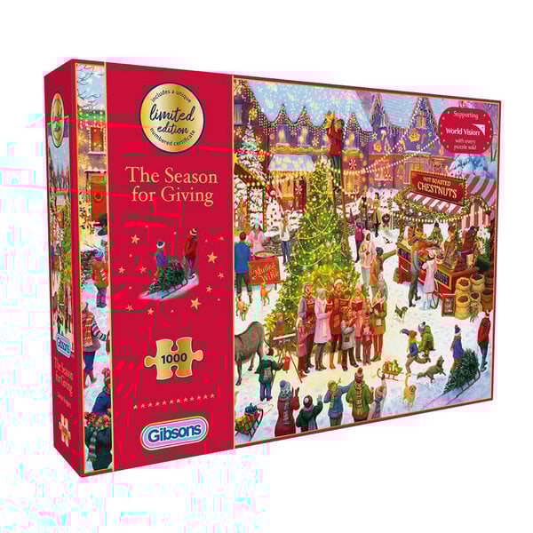 Gibsons The Seasons of Giving (limited edition) - 1000 stukjes