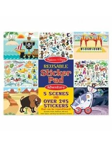 Melissa & Doug Herbruikbaar stickerboek avonturen (uitlopend)