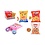 JohnToy Fluffy menu snack zakjes, 4 assortie