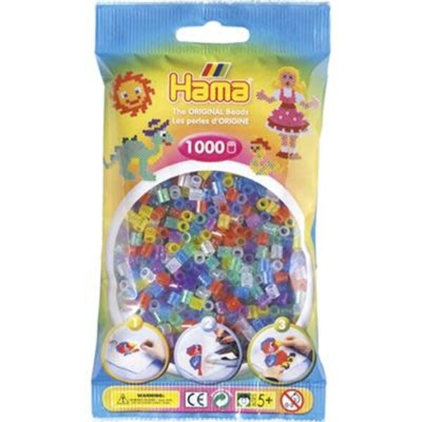 Hama Strijkkralen glitter - 1000 stuks
