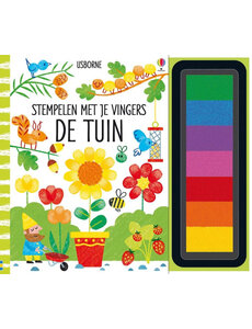 Usborne Stempelen met je vingers - De Tuin