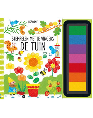 Usborne Stempelen met je vingers - De Tuin
