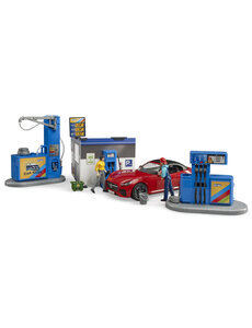 Bruder 62111 - Tankstation en Carwash