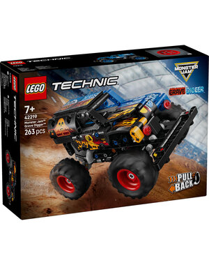 LEGO 42219 - Monster Jam Grave Digger Vuur en Ijs
