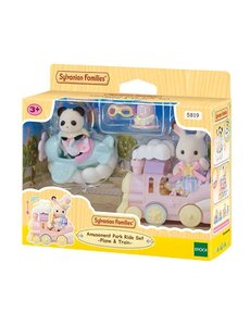 Sylvanian Families 5819 - Pretpark speelset wolkentrein