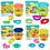 Play-Doh Klei mini set met vormpjes - 4 soorten - per stuk