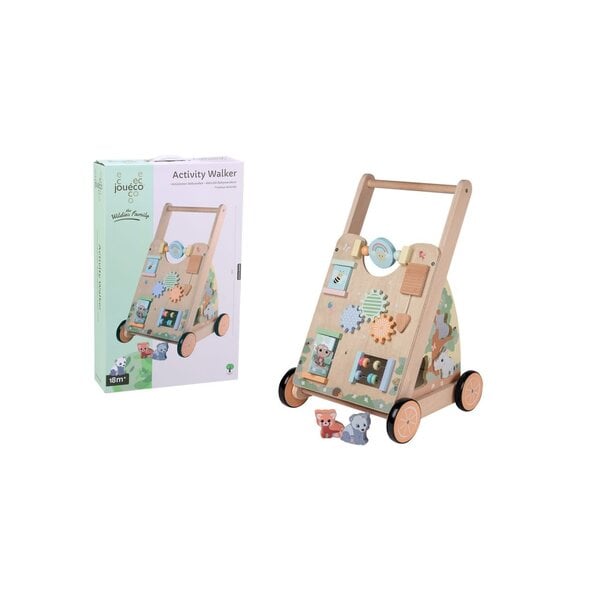 Jouéco The Wildies Family activiteiten baby walker (demo model)