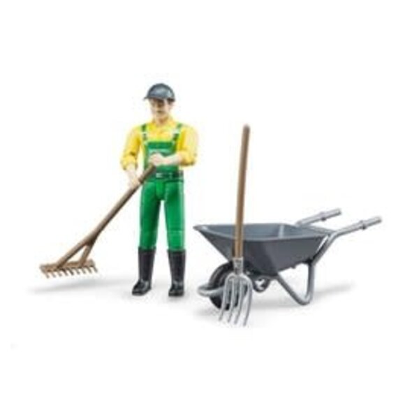 Bruder 62610 - Figurenset agrarisch met boer