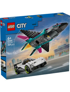 LEGO 60489 - Straalvliegtuig en sportauto