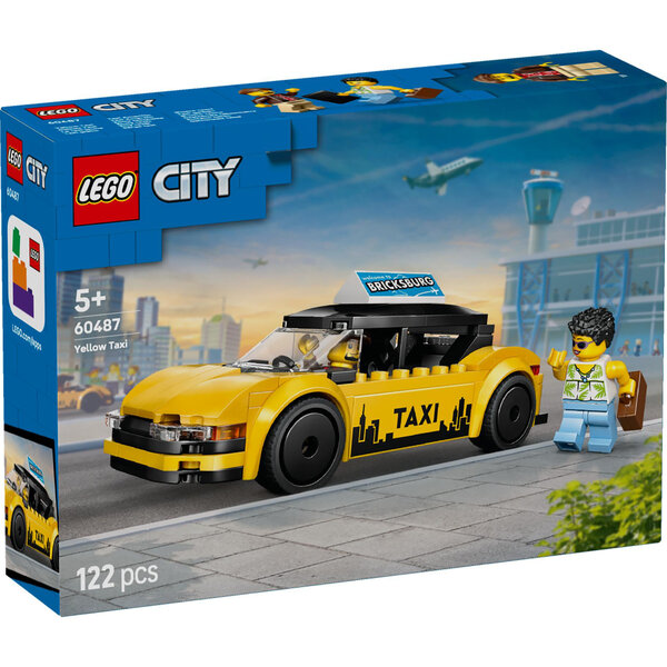 LEGO 60487 - Gele Taxi
