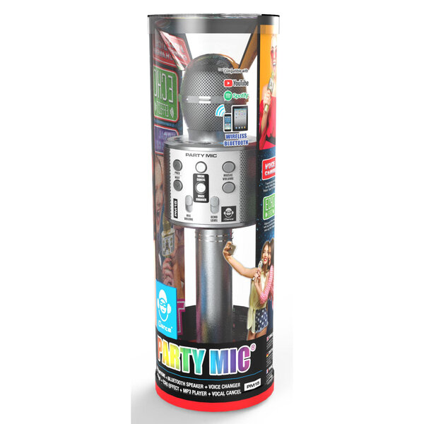 Idance bluetooth microfoon zilver