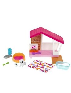 Mattel Barbie mini speelset Hondenhok met hondje